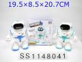 Naughty space Electric Dancing Robot Toy 360° Rotating with Music for Kids. 