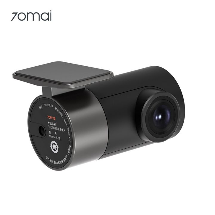 Xiaomi 70mai Rear Camera RC06 Full HD 1920x1080 for 70mai A800 Dash Camera 4K Ultra HD Dual-Vision Camera
