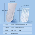 3 Layers Height Increase Heel Pad Gel, Invisible Height Increase Upto 5cm, Height Increase Insole, Heel Lift Inserts, Adjustable Shoe Insert Lift for Men and Women, Height-AdjustableShoe Pads Foot Cushion for Shoes,. 