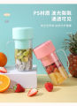 Kitchen Nama – Rechargeable Juicer Blender Machine – Portable Blender USB Chargeable Cup for Smoothies & Shakes – 500ml Electric Straw Juicer machine mini with 6 Blades – Portable juicer Blender – Juicer Blender Machine – Fruit Juice Maker Kitchen Tool. 