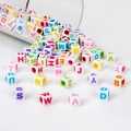 200 Pcs  Alphabet Beads for Jewelry Making Acrylic Beads Bracelets Kit for DIY Craft Necklaces Key Chains Making. 