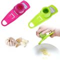 Garlic Ginger Grinding Tools Kitchen Garlic Grater Fruits Vegetable Hand Press Grinding Crusher Chopper Kitchen Gadget / Ginger Garlic Chopper/ Ginger Garlic Paste Chopper / Manual Garlic Chopper / Manual hand Onion and Garlic chopper. 