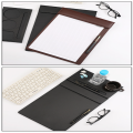 Customized Leather Conference Mats, Folder Boards, Writing Boards, Business Hotel Supplies, Coasters, Customized Logos. 