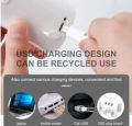 Mesh Nebulizer Portable USB Inhaler | Waterproof Asthma Inhalator for Respiratory Diseases | Ultrasonic Atomizer Handheld Nebulizer for Adults & Children | Plug and Play, Compatible with Cell Phones. 