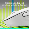 Logitech Signature M650 Wireless Bluetooth Mouse - White. 