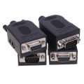 【NEW】 DB9 Connector Male Female 9 Pin Plug Wire Sleeve RS232 RS485 Breakout Terminals. 