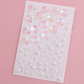 SF Self Adhesive Butterfly Face Eye Sticker 3D Black Butterfly Makeup Patch Diamond Facial Decoration. 