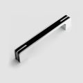 5.6 inch Modern Kitchen Cabinet Handles, Silver Black Kitchen Hardware Drawer Pulls Perfect for Modern Kitchen Designs,  Interior Door Handles for Cabinets, Cupboard, Pack Of2,  4, 10 And 20.. 