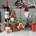 Christmas Tree Decoration Lanyard Design LED Light Up Glowing Gnome Doll Decor. 