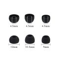 12Pcs Silicone Replacement Ear Buds Tips For Audio-Technica Skullcandy Monster Sony Ultimate JVC Most in Ear Headphones. 