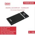 Cherry Power Bank（10000mAh )Portable Charger Power Bank for Heated Vest AND Mobile Phone(PB-10,000 MaH). 