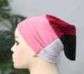 Pack of 1(4 in 1)plain Head scarf inner hijab cap-Muslim hijab cap-Women Islamic underscarf hijab cap in multi colors. 
