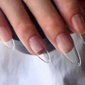 20pcs Best Quality Artificial Short Almond Natural Full Nails. 