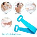 Back Scrubber for Shower 30 inches for Choosing Inmorven Bath Body Brush Silicone Back Brush Extra Long Exfoliating Body Scrubber With Handle for Men and Women.. 