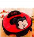 Mickey Mouse Stuffed Plush Sofa Baby Seats Children Sofa Baby Carrier Toddler Nest Puff Cartoon Minnie Mouse Chair Soft. 