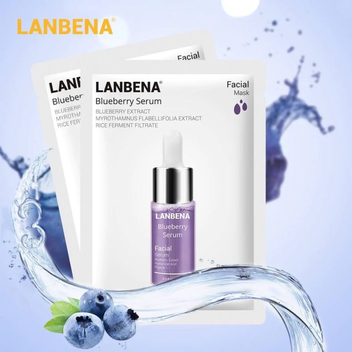 LANBENA%20Blueberry%20Serum%20Sheet%20Mask%20-%20Image%202