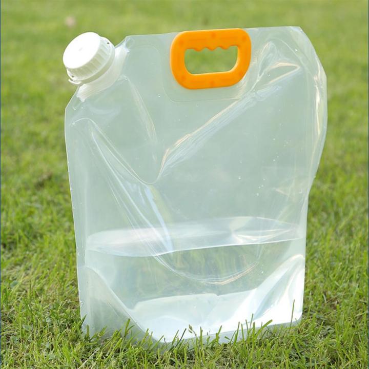Water Foldable Large Capacity 10L Water Bag Water Container Portable Water Carrier bottle Outdoor Travel For Camping, Hiking, Picnic, Travel, BBQ