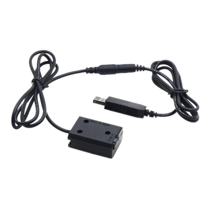 Np-Fw50 Dummy W/Dc Power Bank (5V 2A) Usb Adapter For Sony A7R, A7, A7S, A7S Ii, A5000, A5100, A6000, A6500, A33, A35, A55, Alpha Nex-3, Nex-5, Nex-7, Dsc-Rx10 Ii