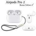 AirPods Pro 2 ANC , airpod with noise cancellation | Airpods_Pro 2 Tws 2nd Generation Wirless Earbuds Pro High Bass Boosted Sound Quality / Black & White. 