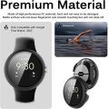 Tempered Glass+Case For Google Pixel Watch 2 Screen Protector Glass Cover 2 in 1 Bumper For Google Pixel Watch Protective Cover. 