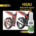 Long Lasting 50ML Shiner Multi Surface Spray Polish Like A Mirror for Car & Bikes. 