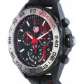 Tag Heuer Formula 1 Senna Special Edition Black Silicone Strap  Black Dial Chronograph Quartz Watch for Gents - CAZ1019.FT8027. 