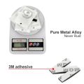 1 pc 25mm Silver Metal DIY 3D Alphabet Letter Digital Number Car Emblem Sticker. 