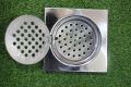 Floor Waste Jali, Floor drain cover 6 Inches Size, Bathroom floor grating, Stainless steel floor drain, Shower drain cover, Floor waste grate, Square drain cover, Tile insert floor drain cover, Round floor drain grate. 