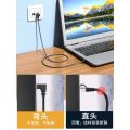Nylon CAT6a Ethernet Patch Cable Ultra Thin 0.16 inch, High Speed Cat 6 RJ45 Ethernet Cable Slim Flexible and Light, for PC, Mac. 