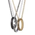 New Best Friend 3 Pieces / Set Of Alloy Color Ring Fun Wild Men And Women Best Friends Jewelry. 