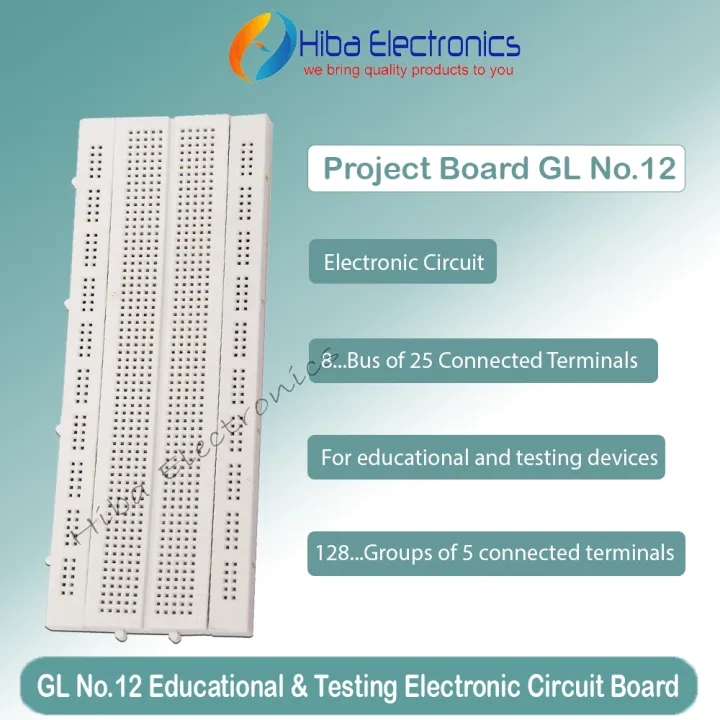 GL%20No.12%20Educational%20&%20Testing%20Electronic%20Circuit%20Breadboard%20830%20Points%20Solderless%20Prototyping%20Breadboard%20for%20DIY%20Projects%20-%20Image%204