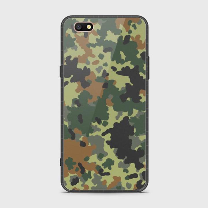 Oppo A77 Cover - SkinLee HQ Infinity Glass Case (Soft) - Camo Series v16 - SKINLEE-314-1-859-113