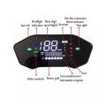 Electric Car LCD Display Speedometer Dashboard Monitor 48-120V Large Display FOR ELECTRIC SCOOTER Little Monkey M3 Small Turtle KING WITH INSTALL MOUNT/ SUPPORT. 