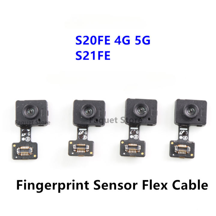 Home Button Fingerprint Touch Sensor Flex Cable For Samsung Galaxy S20 S21 FE 4G 5G S20fe s21fe Replacement Parts