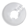 20 Pieces 1/2 Inch 16mm White Pipe Cover Wall Pipe Decoration Drain Pipe Trim Radiator. 