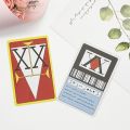 Anime Hunter X Hunter License Card Hisoka Kurapika Killua Zoldyck PVC Cards Collection Cosplay Prop Accessory. 