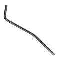 Direct Insertion Style Electric Guitar Tremolo Arm Whammy Bar - Chrome - Black / Insert Part Diameter 6mm. 