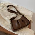 Bags 2021 New Fashion Ladies Luxury High-quality Casual Western Style Autumn Messenger Bag Retro One-shoulder Fold Underarm Bag. 