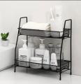 Spice Rack For Countertop 2 tier shelf for makeup, Kitchen Organizer stand, storage shelf Rack for kitchen, kitchen organizer, bathroom organizers.. 