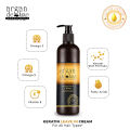 Keratin Leave in Hair Treatment Cream 240ml – Hair Care – Formulated in Canada - Argan Deluxe Professional. 