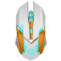 AZZOR Gaming Mouse 7-color Backlight Breath Rechargeable Wireless Comfort Gamer Mice for Computer Desktop Laptop NoteBook PC. 