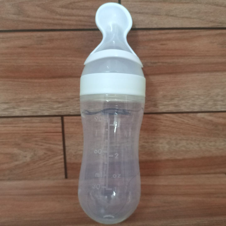 Spoon Feeder / Silicon Feeder with Spoon - Random Color - Art# DB-Spoon Feeder-1Pc-0001