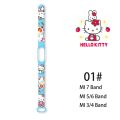 Sanrio Hello Kitty Kawaii for Mi Band 3 4 5 6 7 Wristband Strap Cartoon Cute Printing Silicone Sports Watch Wristband Decoration. 