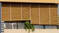 4x4 Feet Bamboo chik curtain for window , Door etc. Wooden curtain, wooden blinds (chik). 