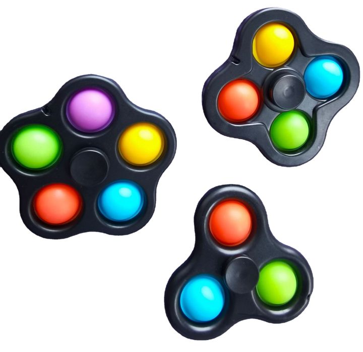 TK new MATH FIDGET SPINNERS 9 piece set mathematical fingertip digital ...