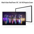 Hitech-Vision Fixed Frame Projector Screen - Matt White 150"  16:9 (10.9 ft x 6.1 ft). 