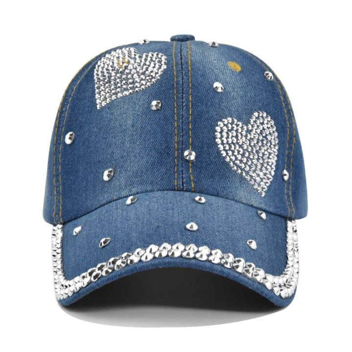 %E3%80%90HOT%E3%80%91%20Diamond%20Setting%20Baseball%20Caps%20New%20Style%20Pure%20Men%20And%20Women%20Sun%20Hat%20Rhinestone%20Hats%20Denim%20And%20Cotton%20Snapback%20Cap%20Hip-Hop%20Hat%20-%20Image%203