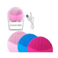 Ultrasonic Skin Deep Cleaning Brush Face Cleansing Brush Massager Waterproof Silicone Massage Usb Rechargeable. 