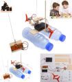 STEM remote control wind ship boat model scientific experiment invention. 