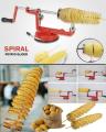 Potato Twister Potato Slicer Stainless Steel Kitchen Accessories Tornado Slicer Manual Cutter Spiral Chips. 